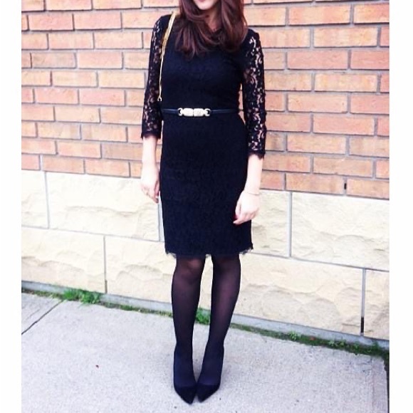 Aritzia Babaton Rafael Black Lace Dress - Picture 4 of 4